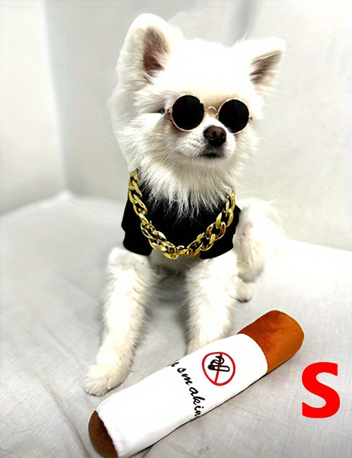 Cigarette Design Pet Plush Toy