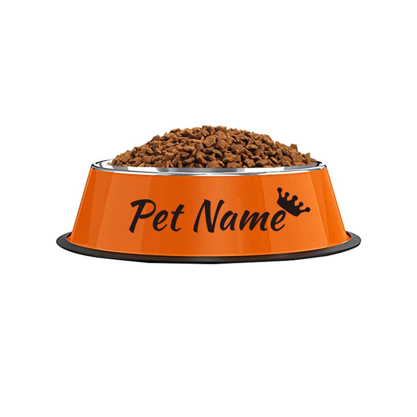 Customizable Stainless Steel Dog Bowl