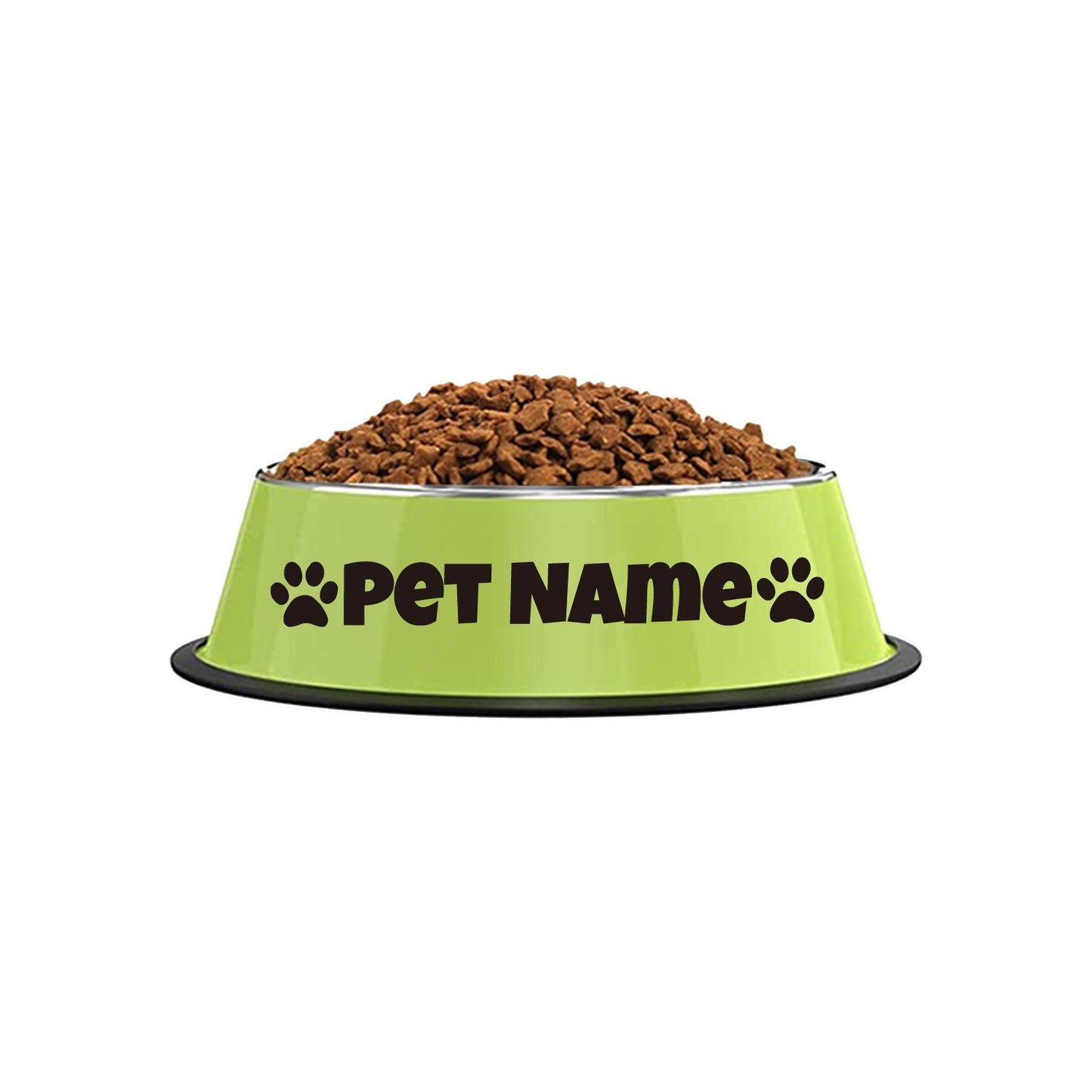 Customizable Stainless Steel Dog Bowl