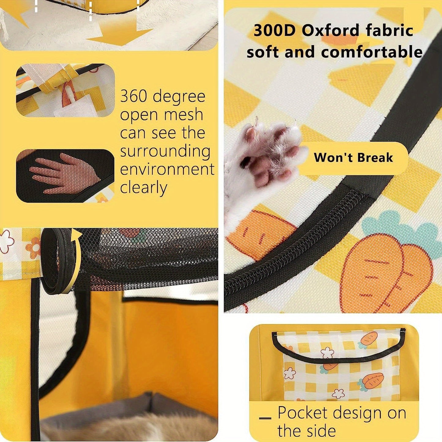 Portable Foldable Pet Playpen