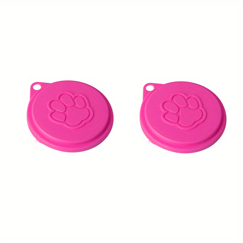 2pcs Reusable Pet Food Can Covers - Preserve Freshness, Lock in Flavor, and Keep Pests Out - Easy to Clean, BPA-Free, and Durable Solution for Pet Owners