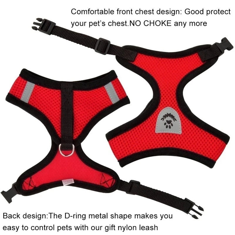 Pet Reflectible Vest Harness
