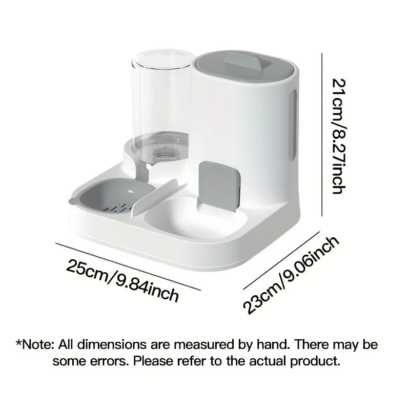 Two-In-One Automatic Cat water and feed Machine