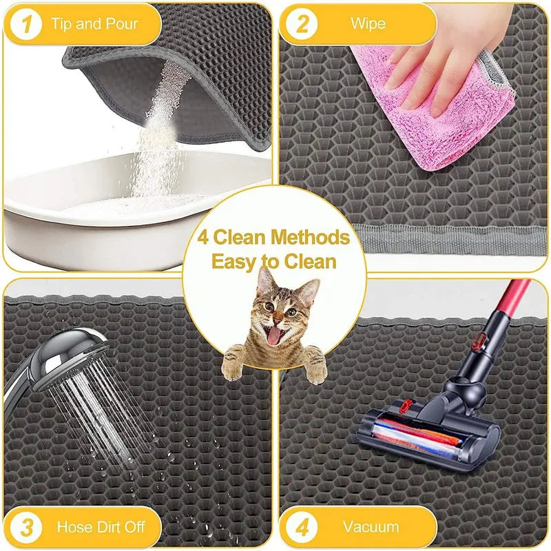 Waterproof Double Layer Cat Litter Box