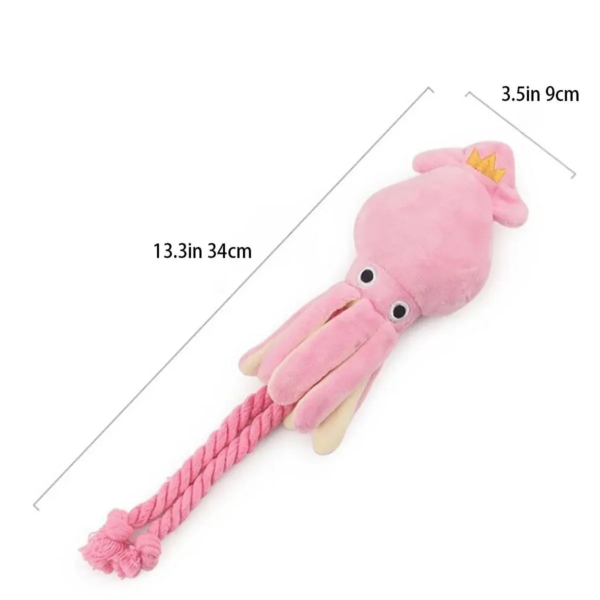Pet Bite Resistant Octopus Plush Toy