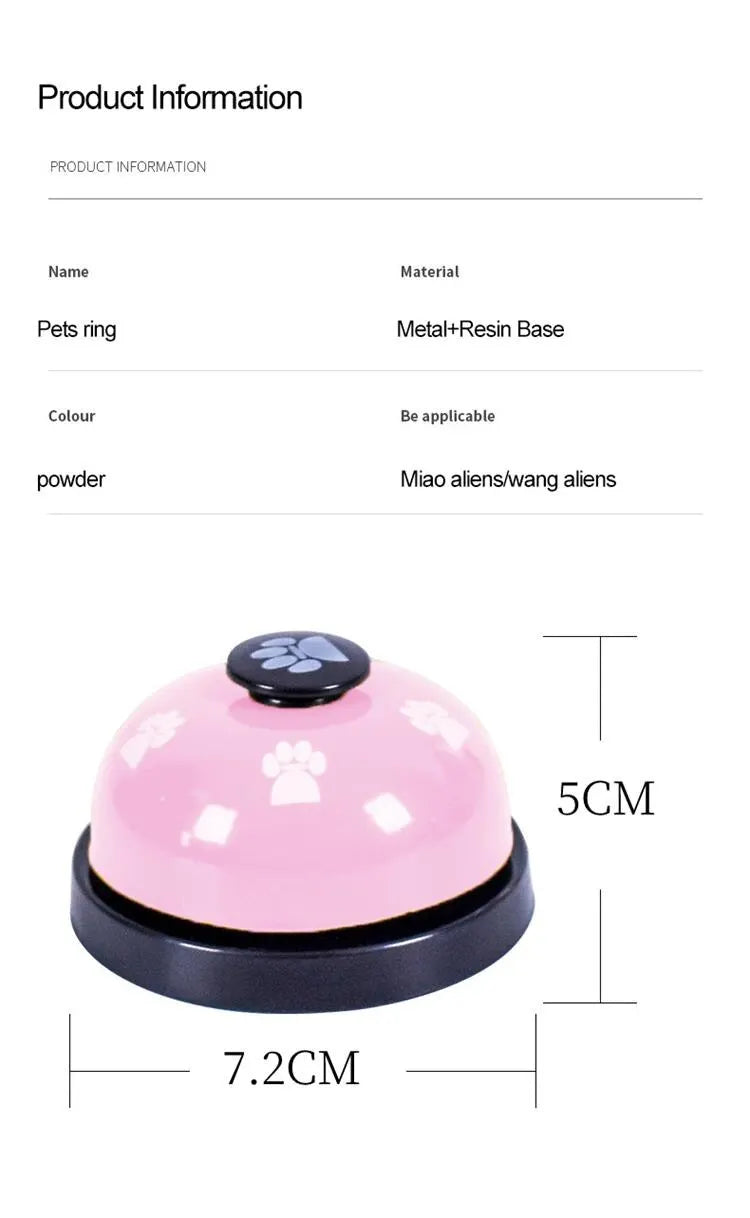 Pet Toy dinner training Small Bell