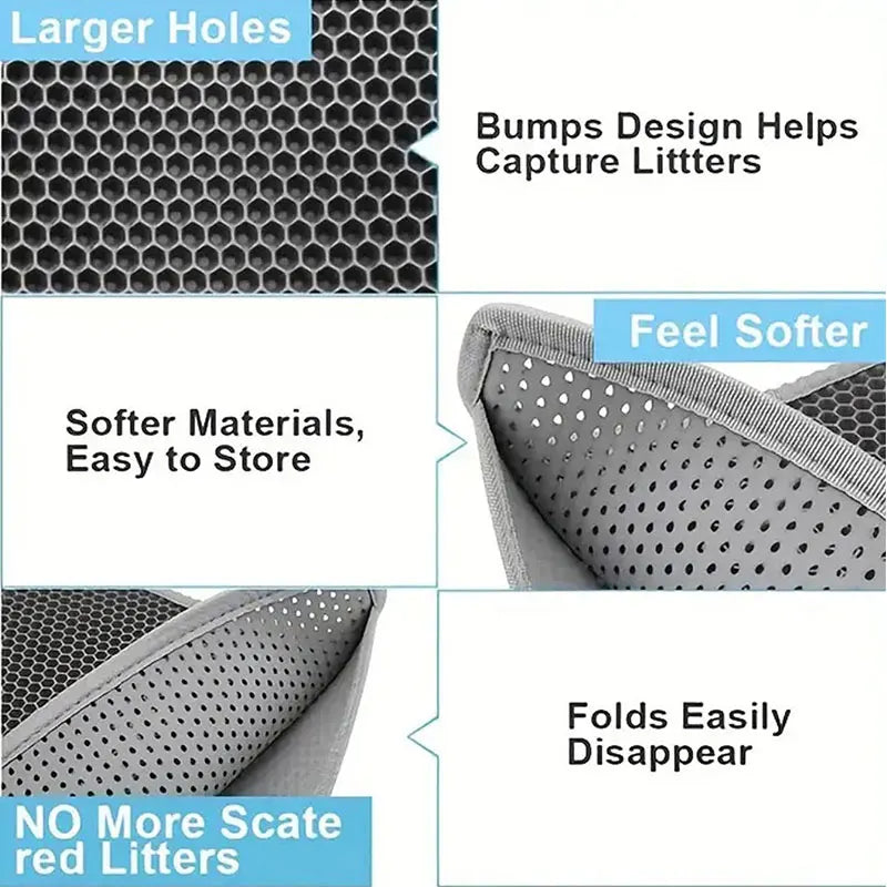 Waterproof Double Layer Cat Litter Box