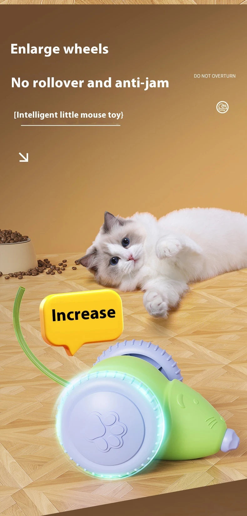 Rechargeable Interactive Cat Toy