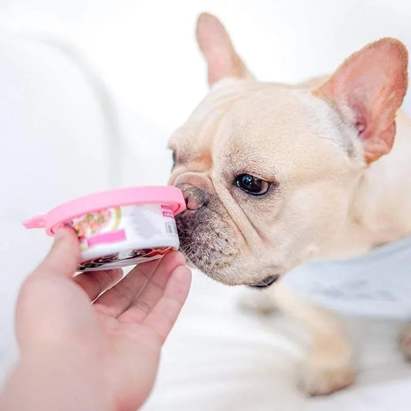 Reusable Pet Food Can Silicone Cover