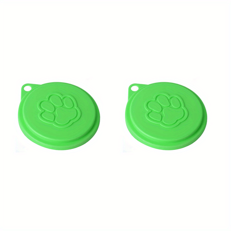 2pcs Reusable Pet Food Can Covers - Preserve Freshness, Lock in Flavor, and Keep Pests Out - Easy to Clean, BPA-Free, and Durable Solution for Pet Owners