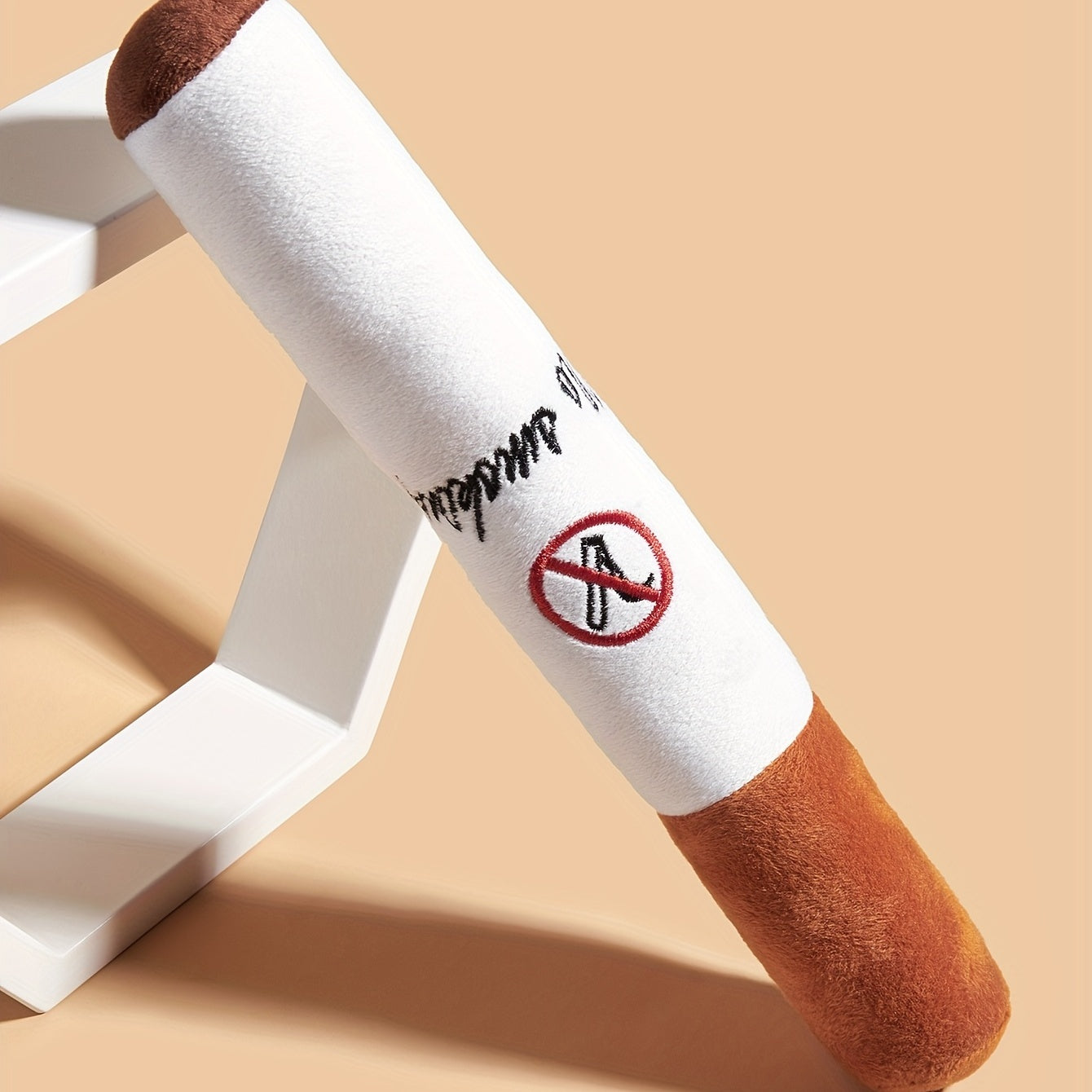 Cigarette Design Pet Plush Toy
