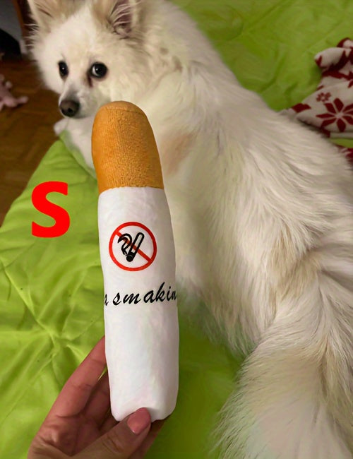 Cigarette Design Pet Plush Toy