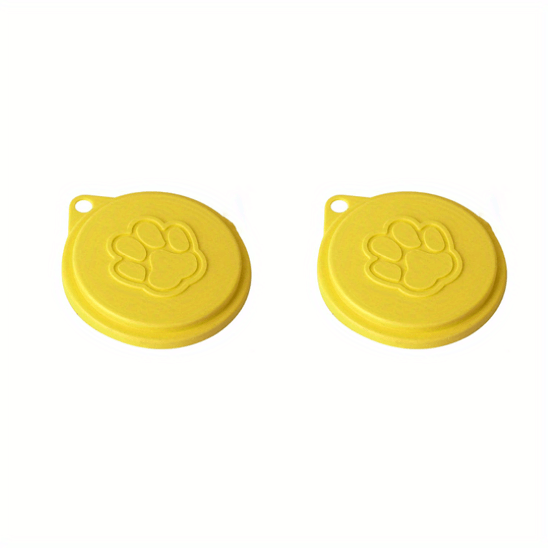 2pcs Reusable Pet Food Can Covers - Preserve Freshness, Lock in Flavor, and Keep Pests Out - Easy to Clean, BPA-Free, and Durable Solution for Pet Owners