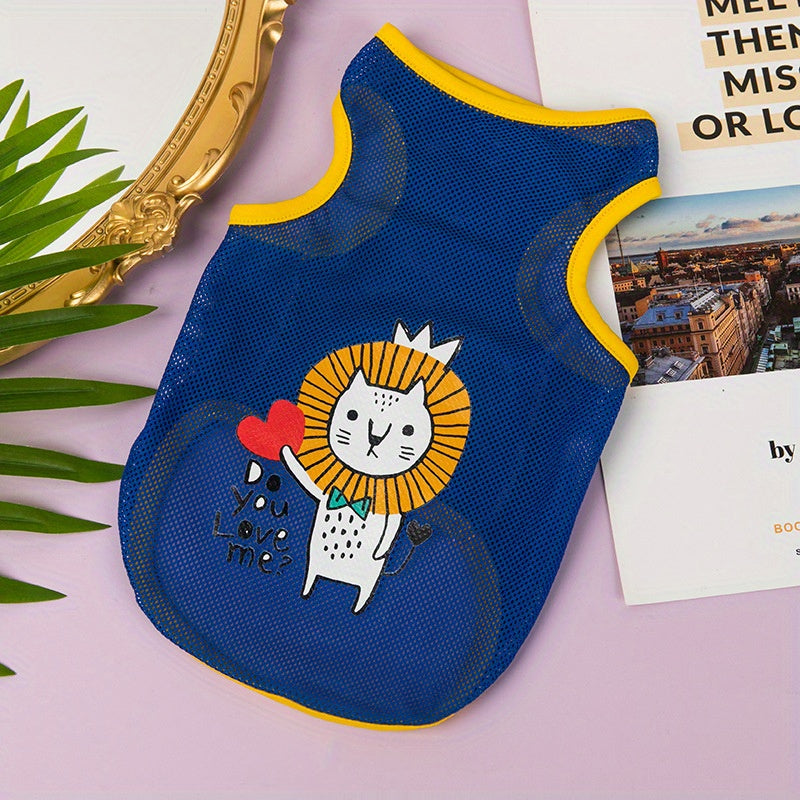 Mesh Pet Vest for Small Dogs and Cats