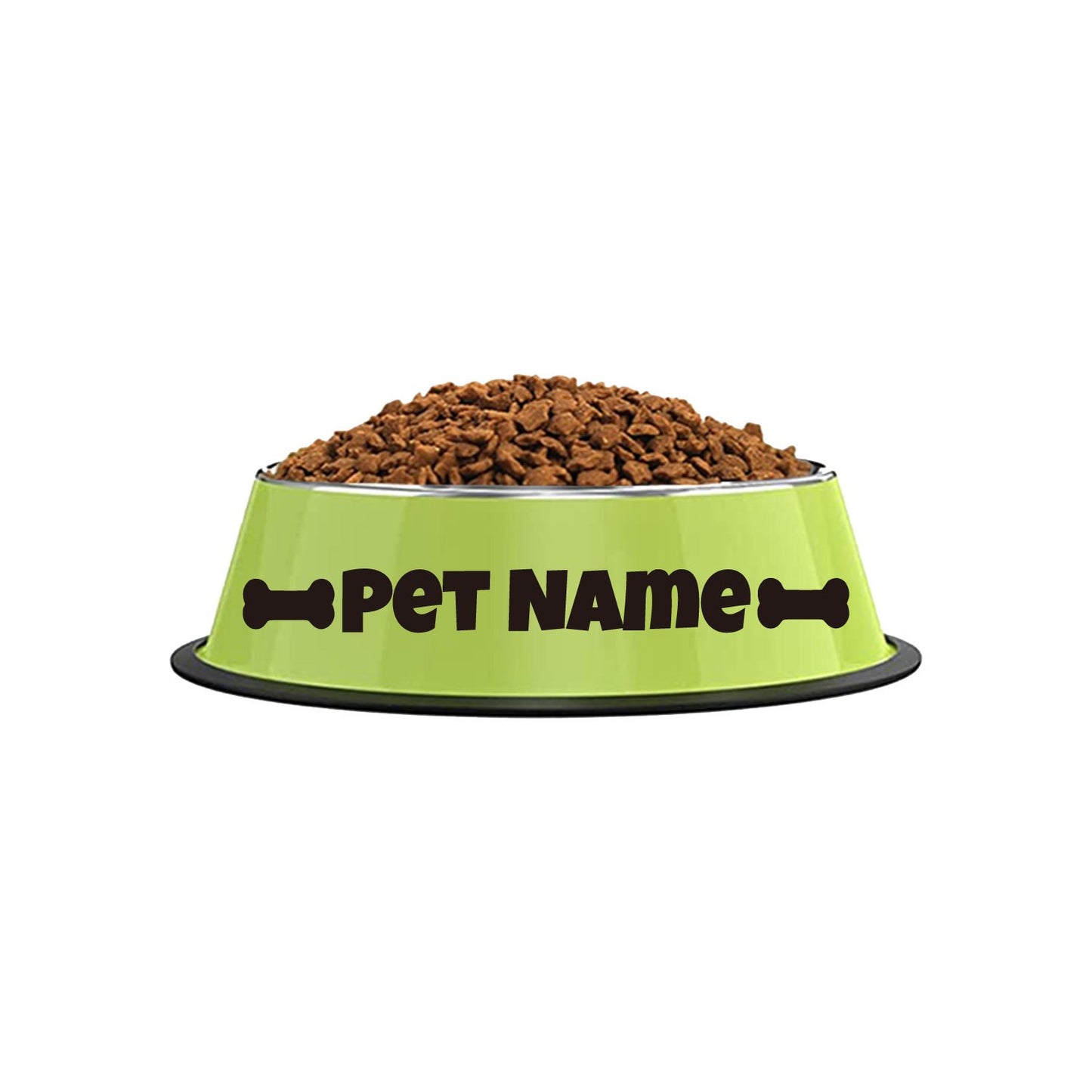 Customizable Stainless Steel Dog Bowl