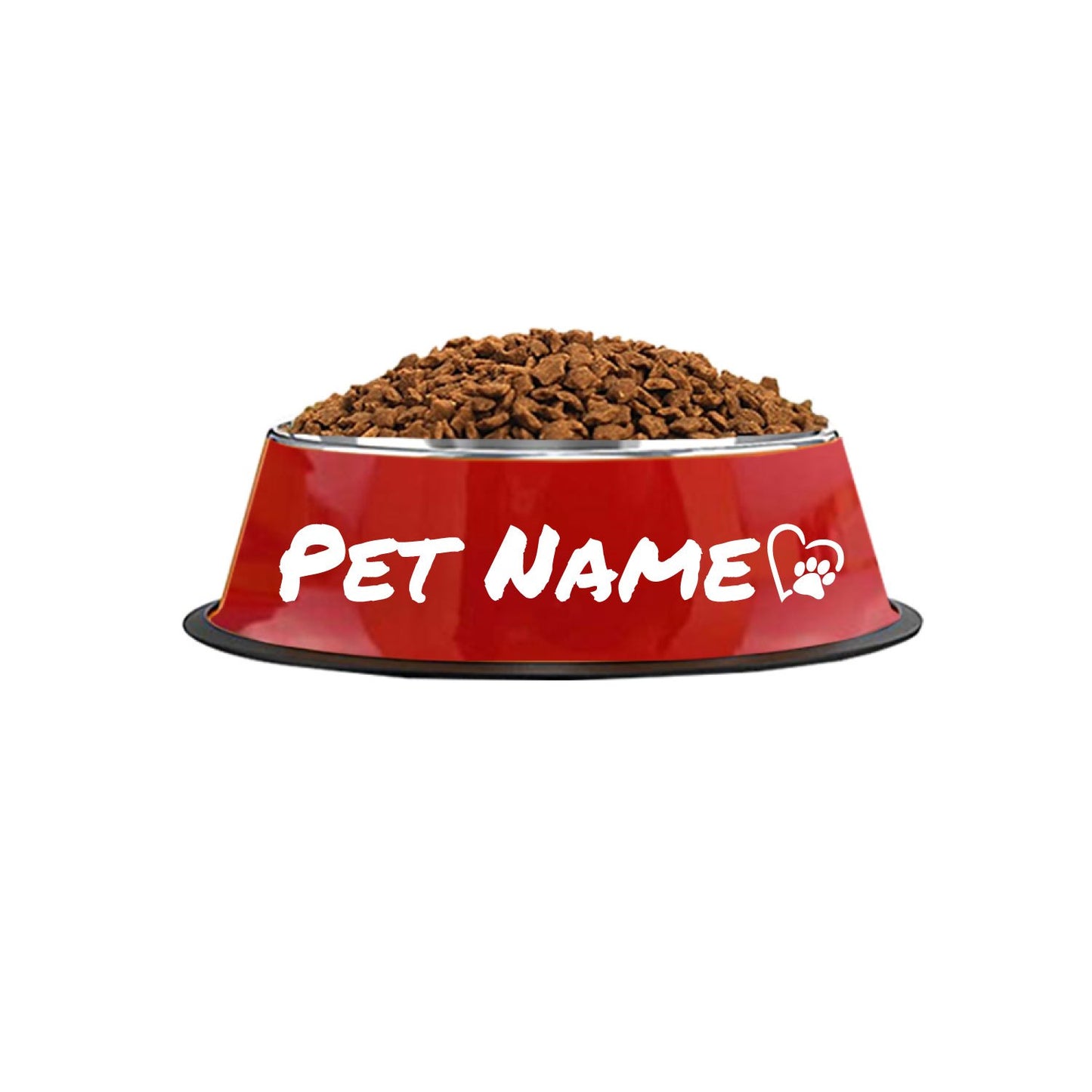 Customizable Stainless Steel Dog Bowl