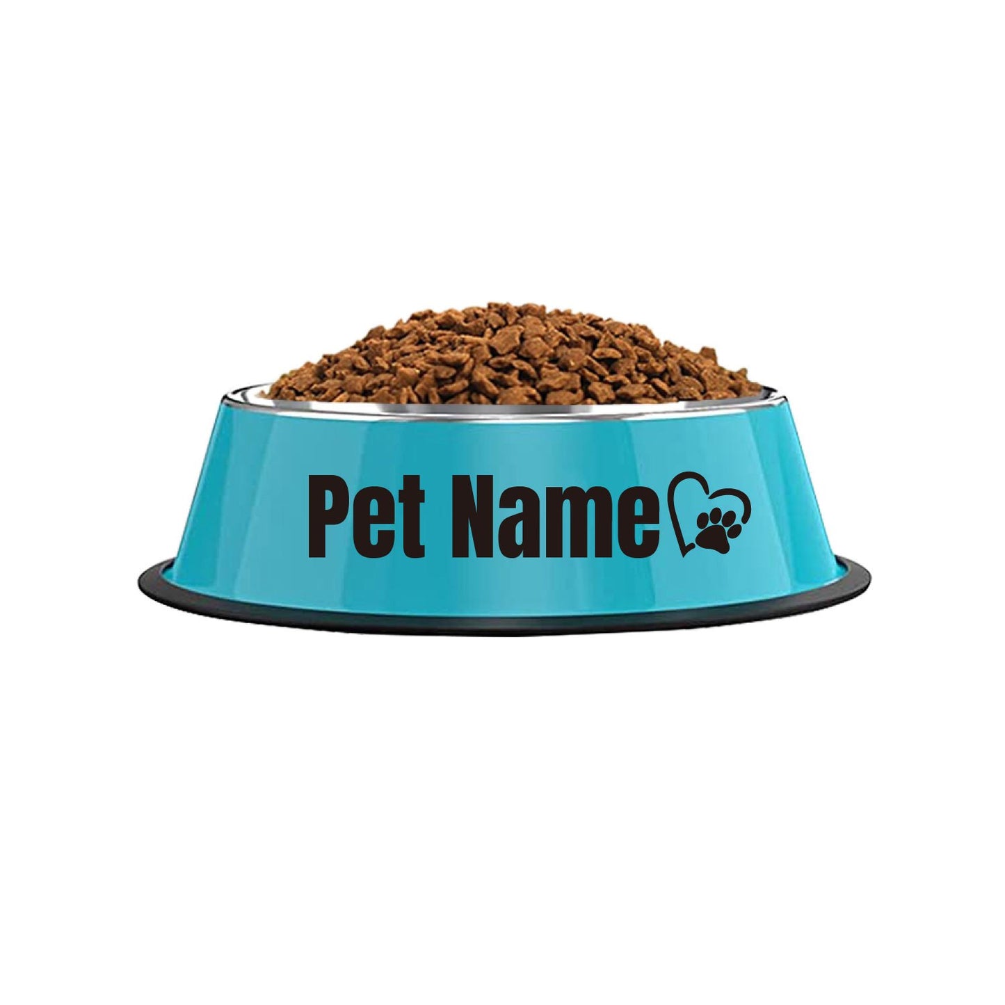Customizable Stainless Steel Dog Bowl