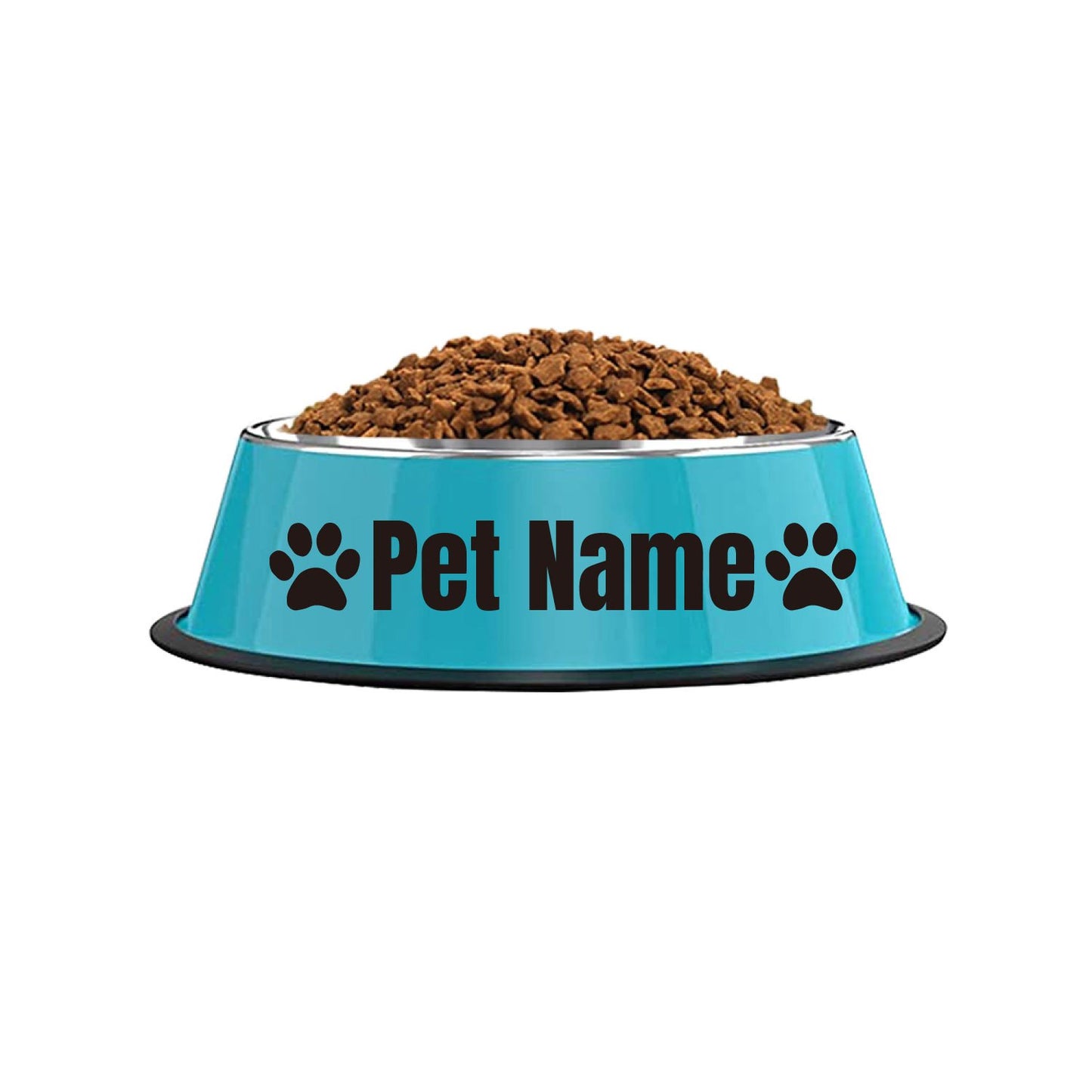 Customizable Stainless Steel Dog Bowl