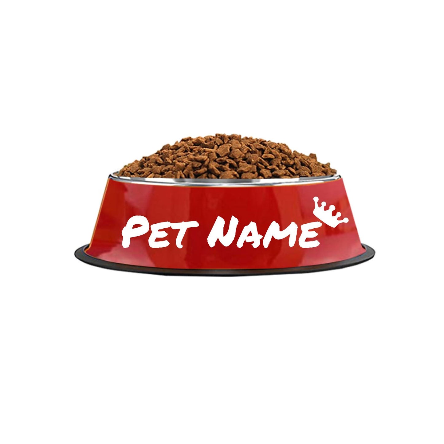 Customizable Stainless Steel Dog Bowl