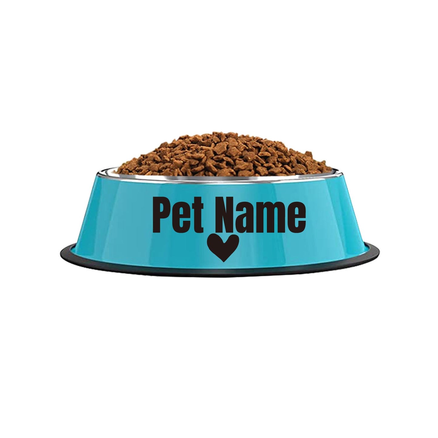 Customizable Stainless Steel Dog Bowl