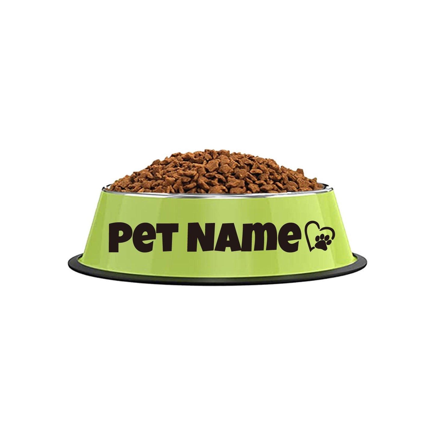 Customizable Stainless Steel Dog Bowl