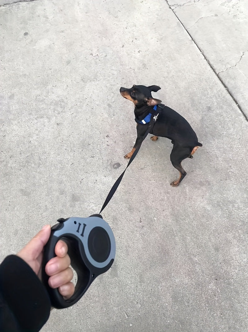 Double Switch Pet Retractable Leash