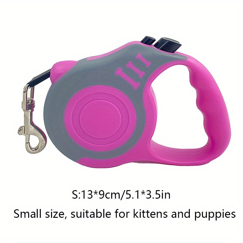 Double Switch Pet Retractable Leash