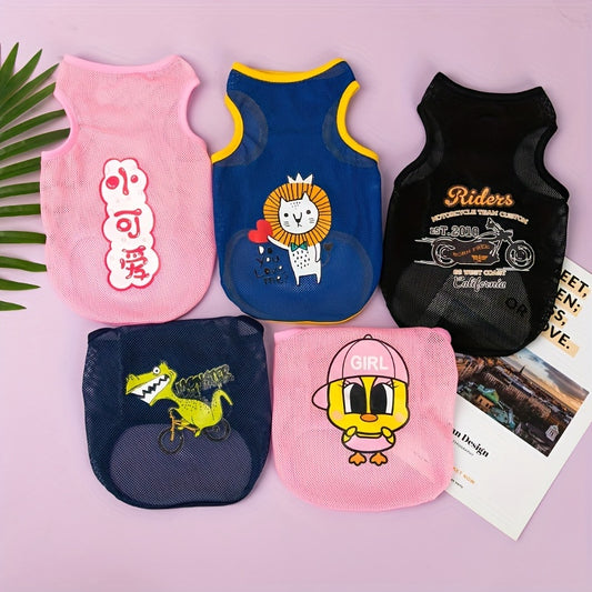 Mesh Pet Vest for Small Dogs and Cats