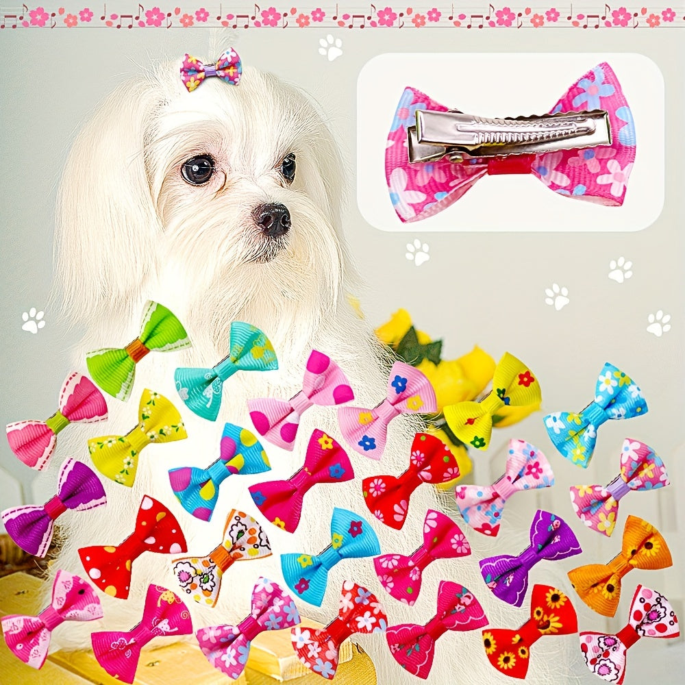20pcs Adorable Pet Hair Clips