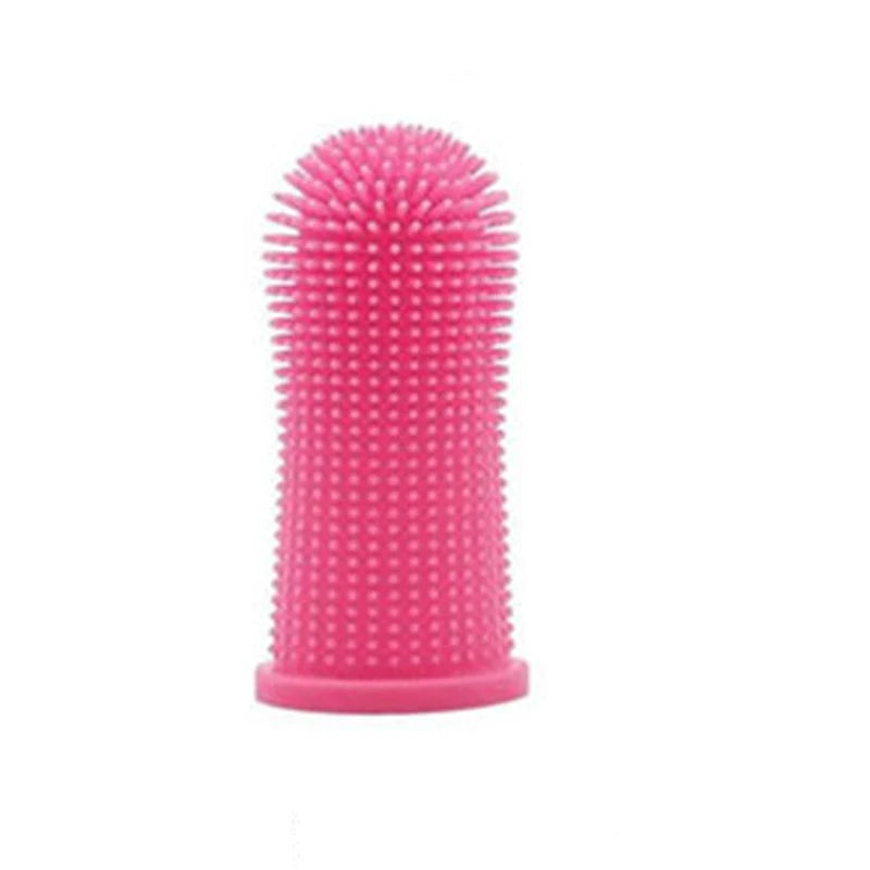 Dog finger toothbrush
