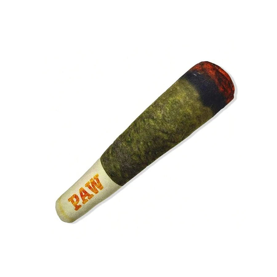 Cigar Design Plush Squeaky Toy
