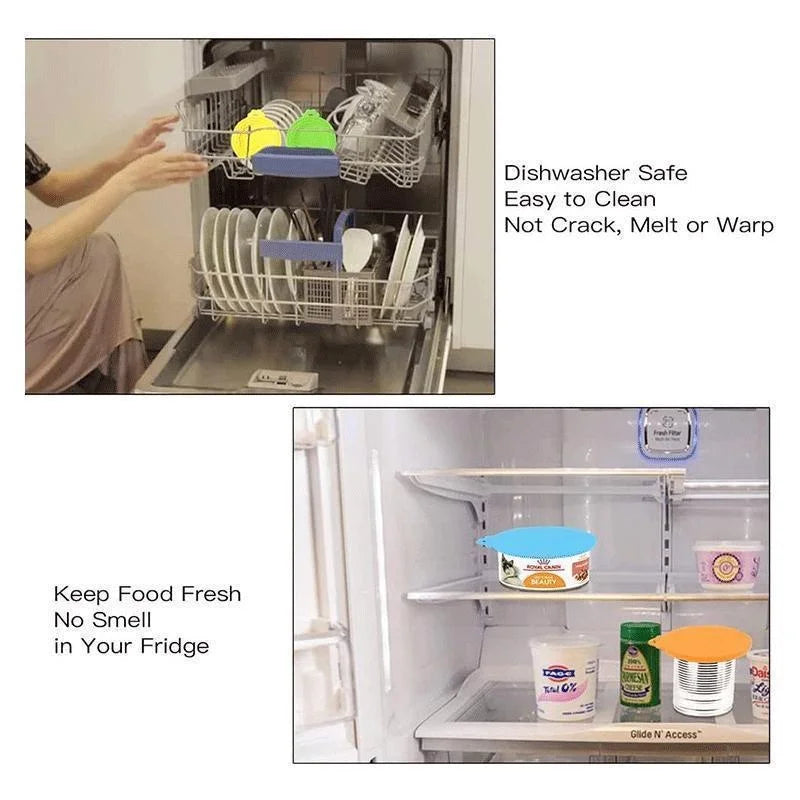 Reusable Pet Food Can Silicone Cover