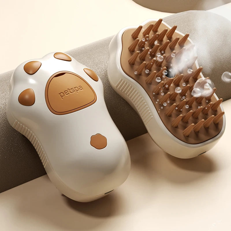3 in 1 Electric Steam Pet Brush