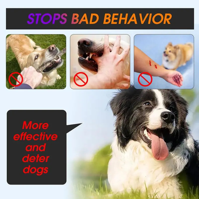 Ultrasonic Anti-barking 3in1 Dog Trainer