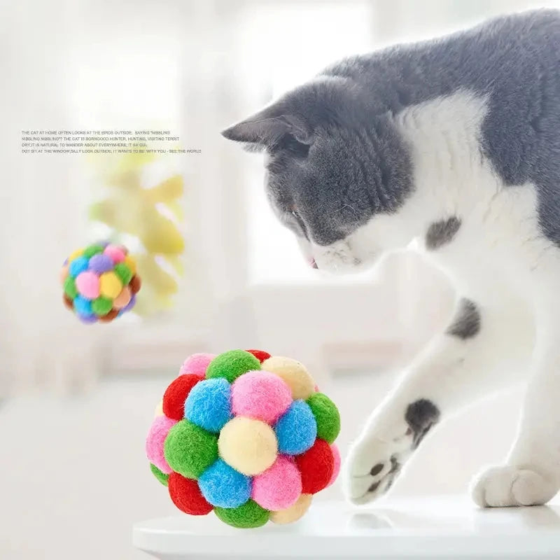 Cat Plush Ball