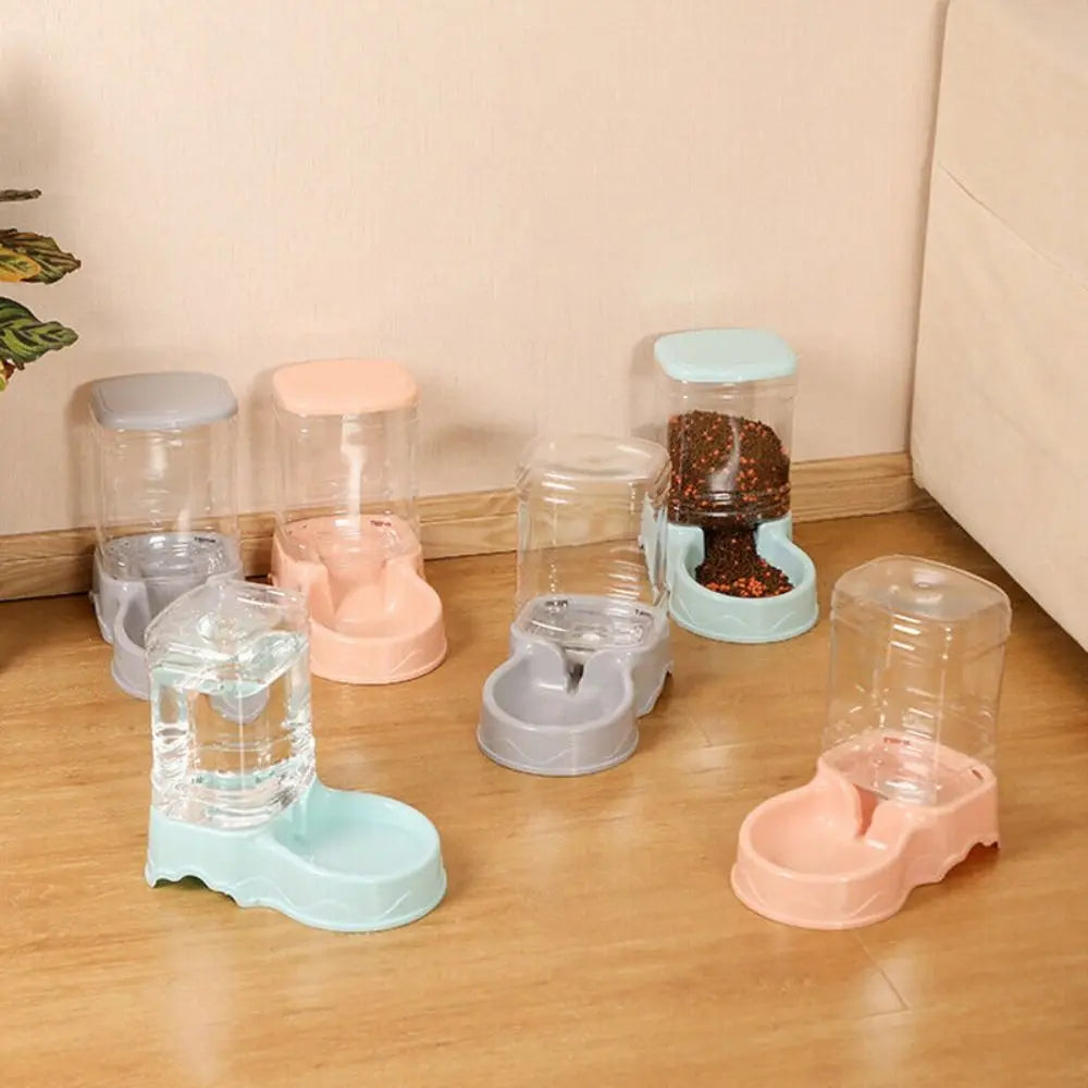 3.8L automatic Pet feeder/dispenser  and Water Fountain