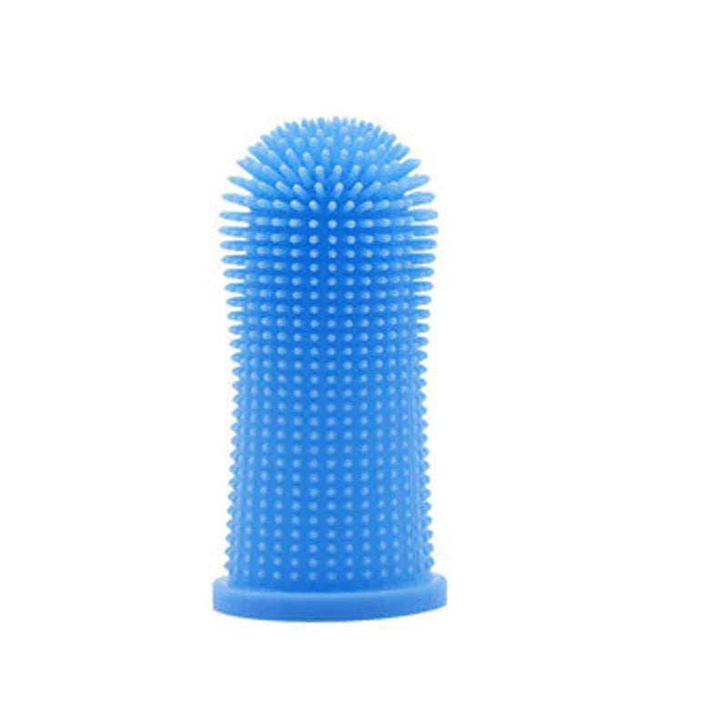 Dog finger toothbrush