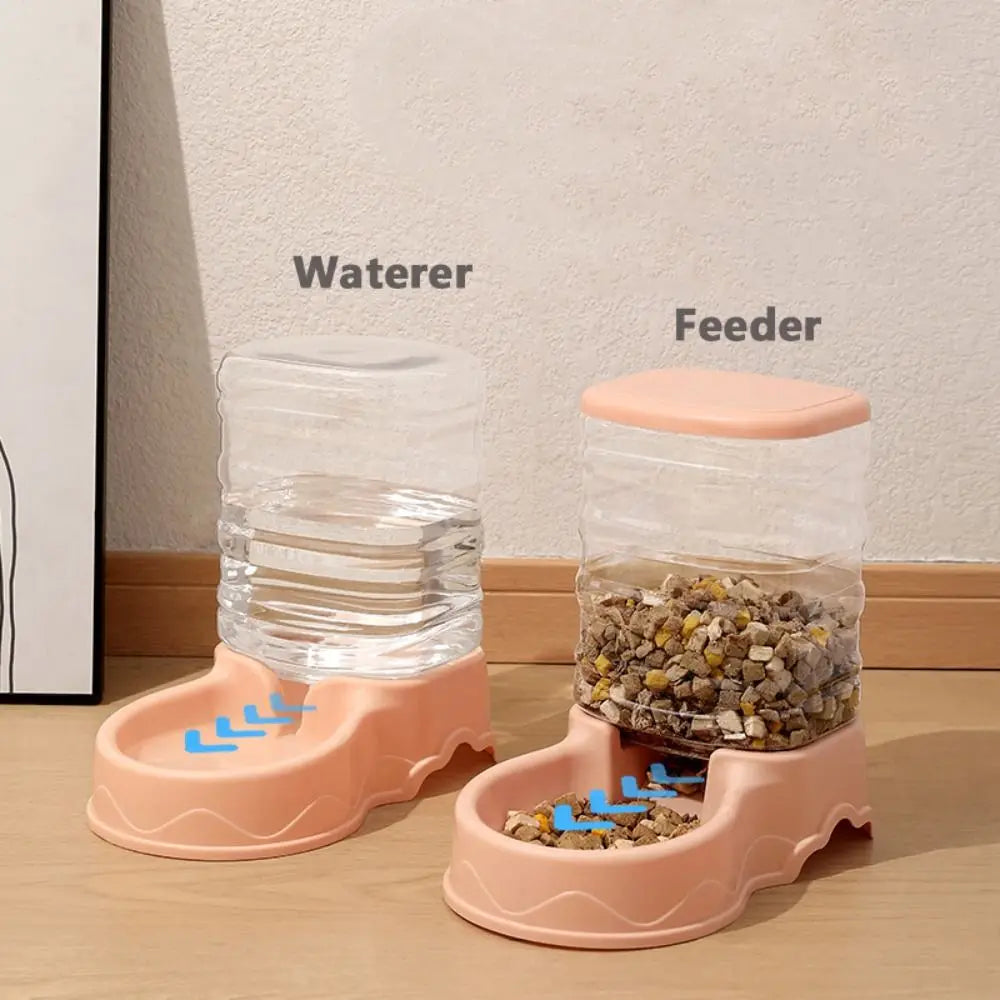 3.8L automatic Pet feeder/dispenser  and Water Fountain