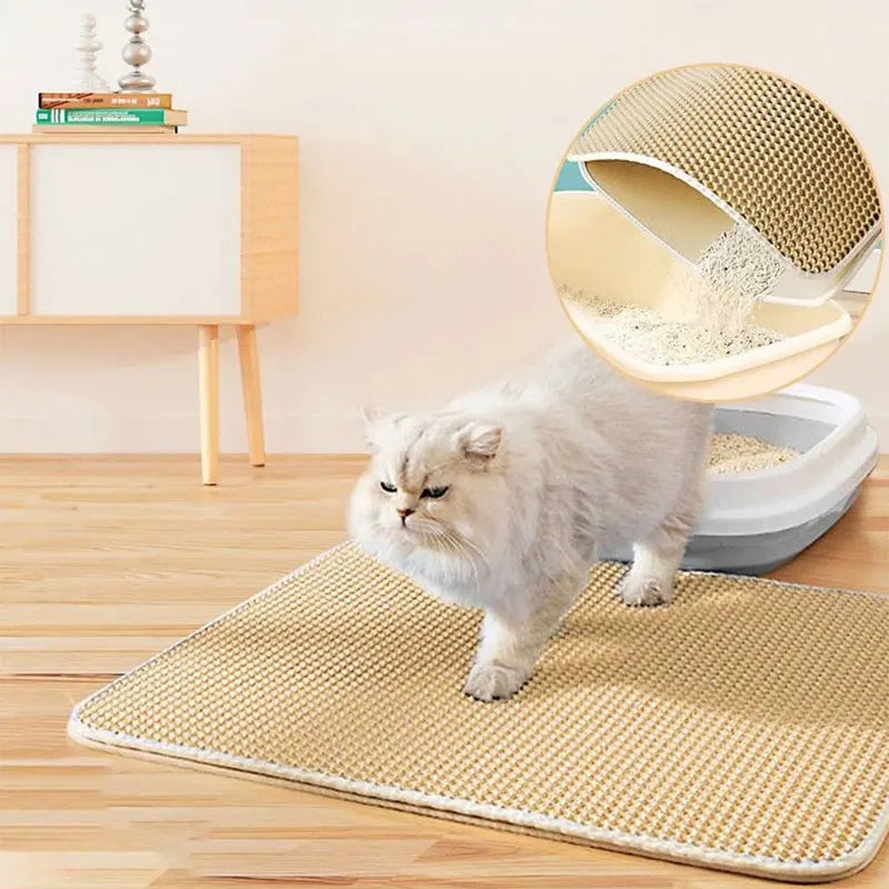 Waterproof Double Layer Cat Litter Box