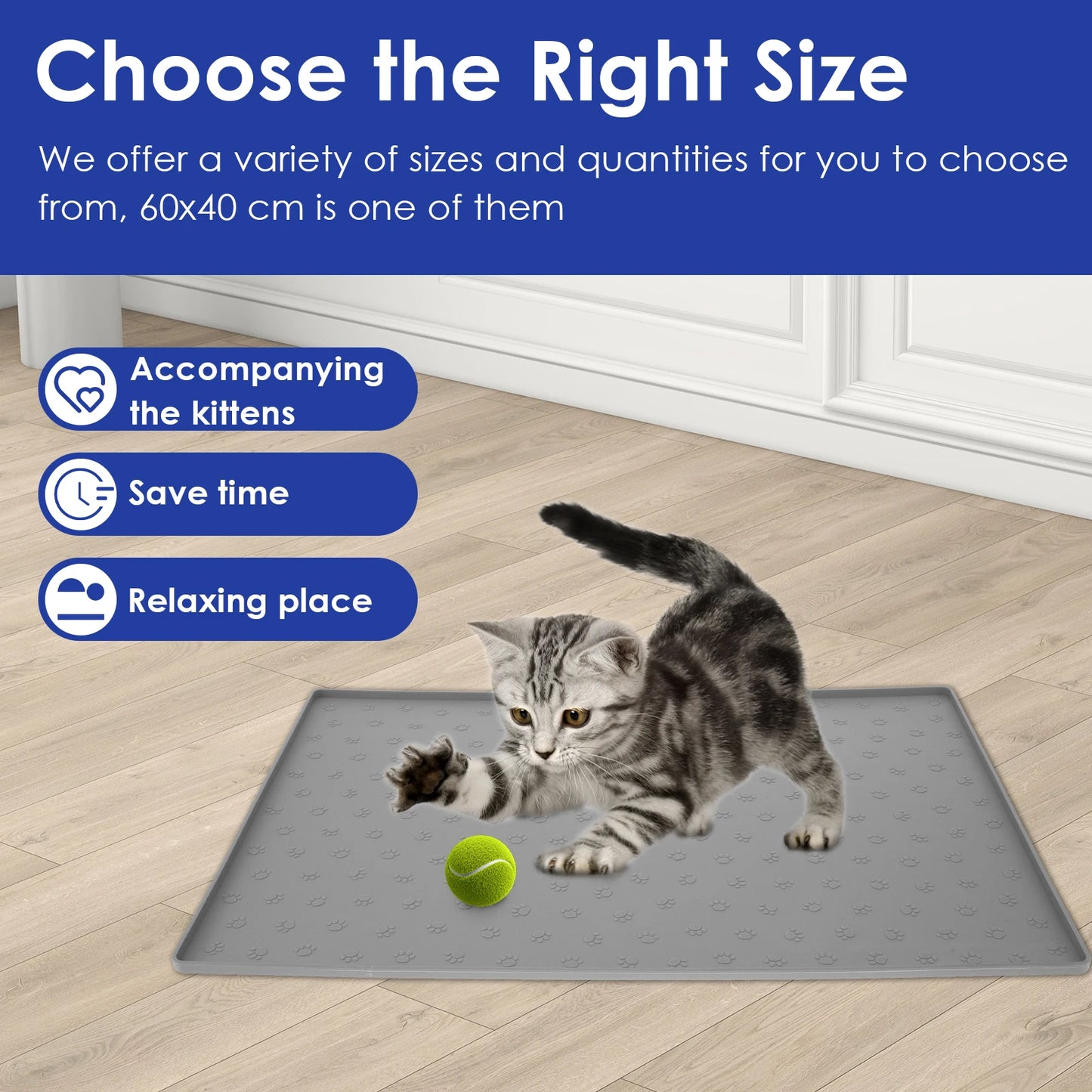 Silicone Cat Litter Mat