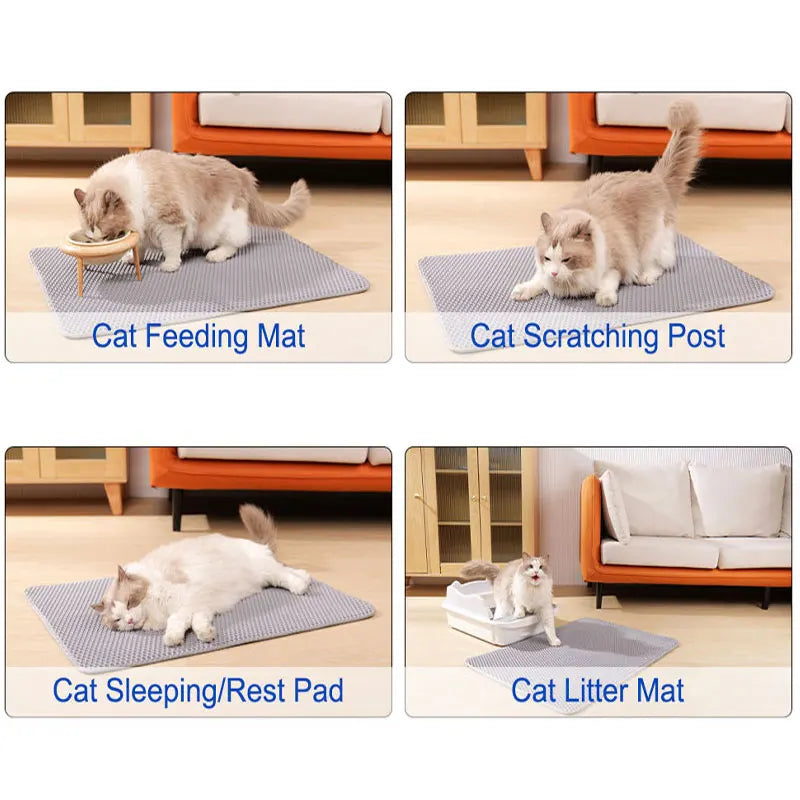 Waterproof Double Layer Cat Litter Box