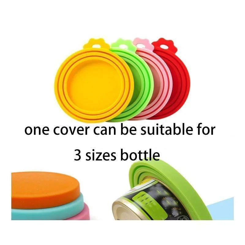 Reusable Pet Food Can Silicone Cover