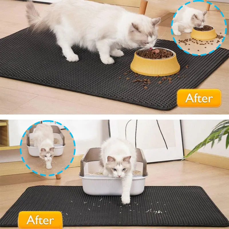 Waterproof Double Layer Cat Litter Box