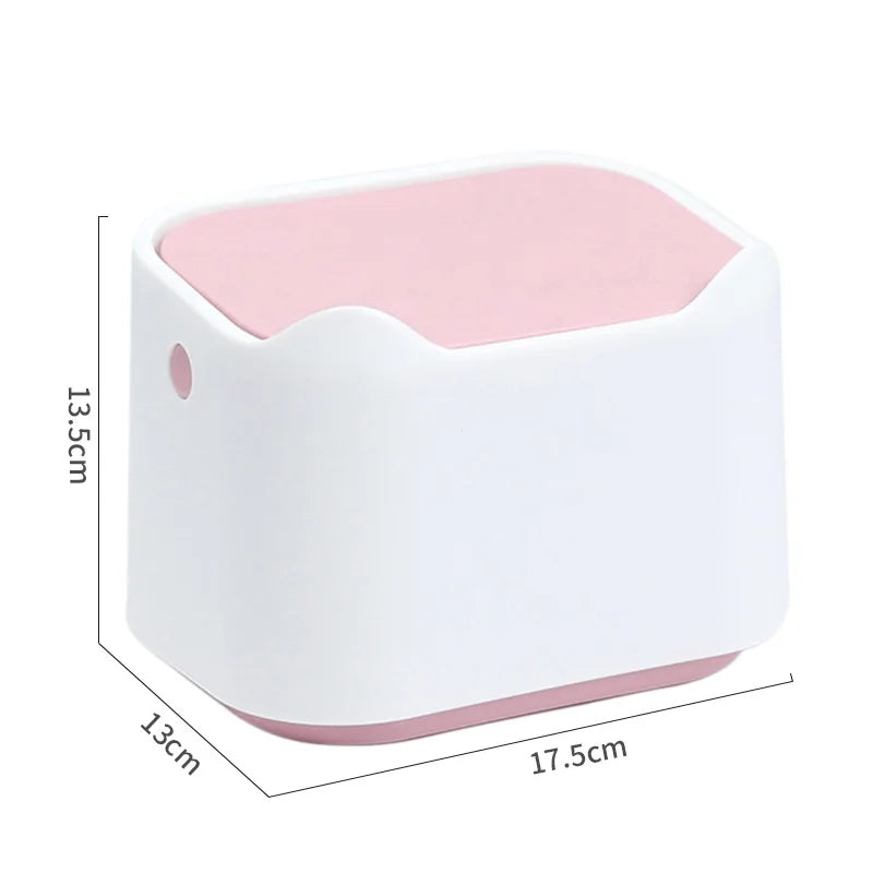 Cat Litter Bin with Push-On Lid