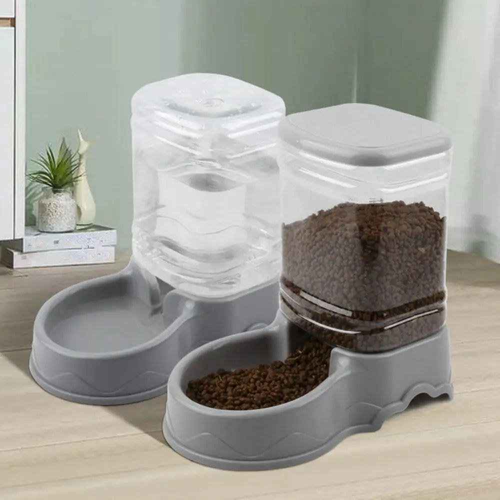 3.8L automatic Pet feeder/dispenser  and Water Fountain