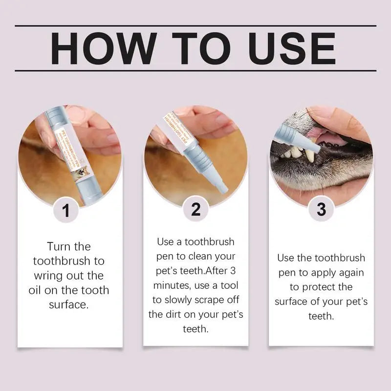 Pet Teeth Cleaning  Dental Pen