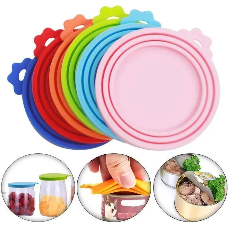 Reusable Pet Food Can Silicone Cover