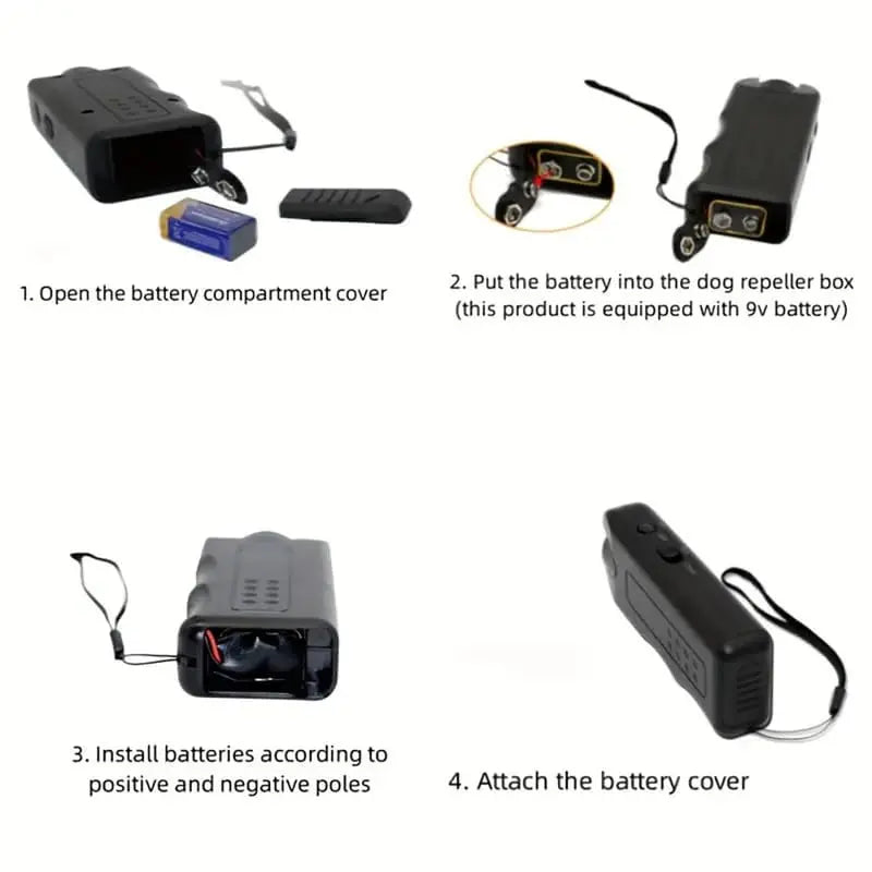 Ultrasonic Anti-barking 3in1 Dog Trainer