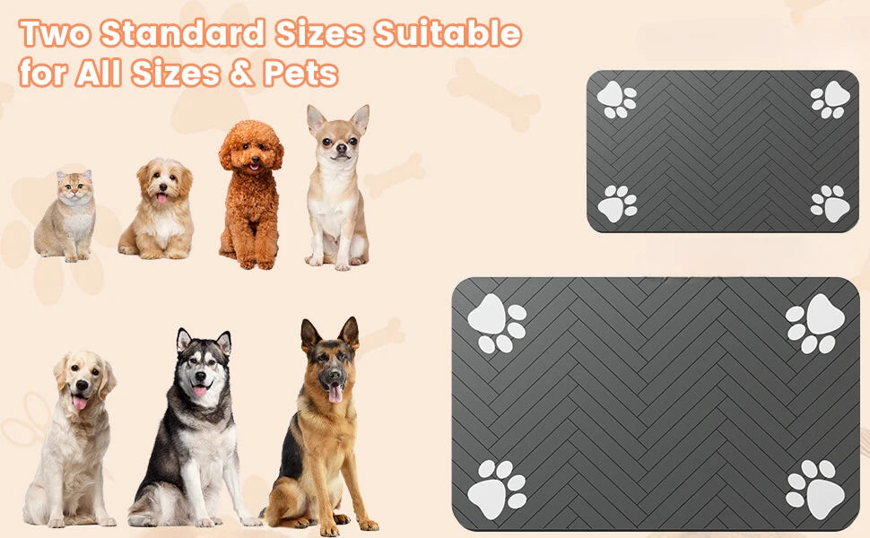 Pet Feeding Absorbent  Mat