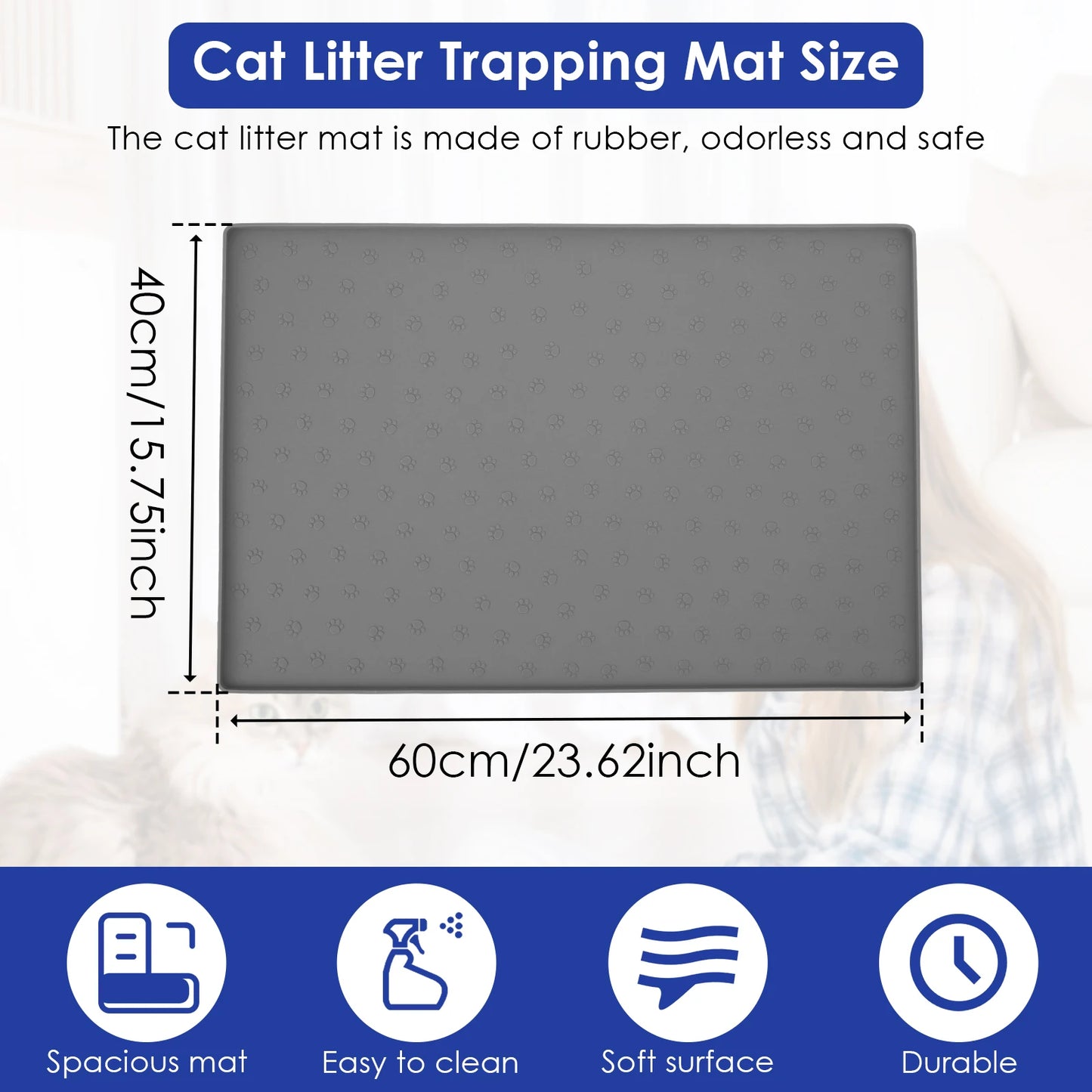Silicone Cat Litter Mat